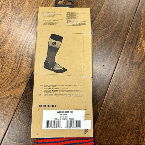 Burton women’s scout sock. Small/medium. - Picture 7 of 7